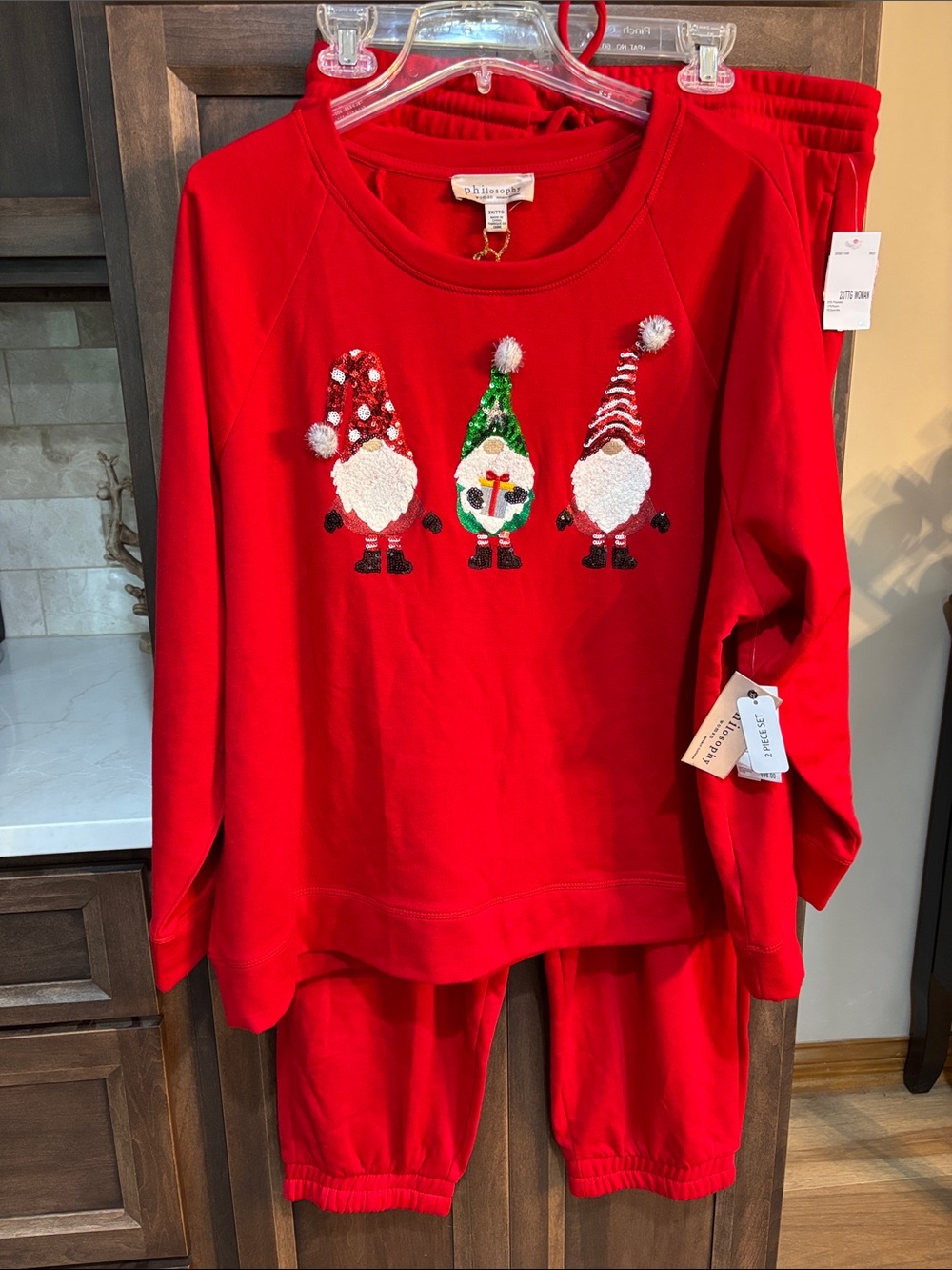 Philosophy Christmas Gnome Lounge Set Women’s Size 2XL